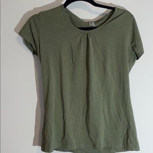 Army green blouse!